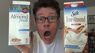 Earth's Own Almond Fresh Milk VS Silk True Almond Milk