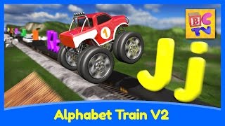 Alphabet Train v2 - Learn ABCs, Animals and Vehicles for Kids by Brain Candy TV