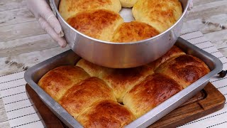 Pão de colher  Não precisa amassar e rende bastante