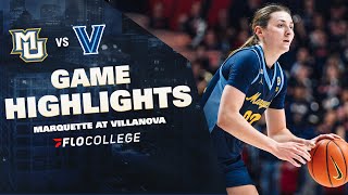 Highlights: Marquette 53, Villanova 65 (Feb. 2, 2025)