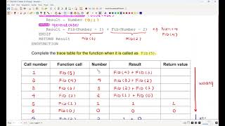 Recursion Tracing, Queues & Files Pseudocode | Unit 19 | CIE A2 CS 9618