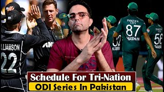 Pakistan announced their Tri-Series schedule, which will be played with New Zealand and South Africa