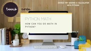 Can programming do my math homework? | Intro to Python for teens