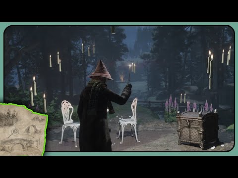 Hogwarts Legacy Floating Candles Map & Treasure Location Ghost of Our Love Side Quest