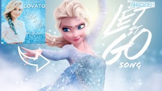 Frozen | Let It Go sing-along | Demi Lovato (Official Song) By Arozen