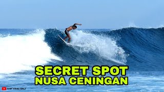 Surfing trip secret spot nusa ceningan