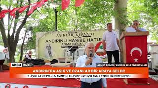 Andırın’da Aşık Ve Ozanlar Bir Araya Geldi!