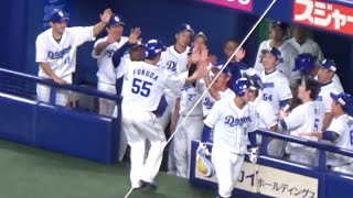 2019.9.19 巨人キラー・福田永将 勝ち越しタイムリーツーベース 連夜の逆転勝利で4位浮上！