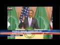 Barack Obama addresses the African Union