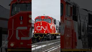 CN EMD SD75iACC Duo on CN M394 East! (1/19/2025) #train #canadianrailway