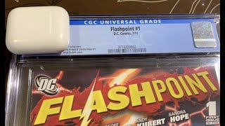 BEFORE PRESSING TO CGC Unboxing: Flashpoint #1