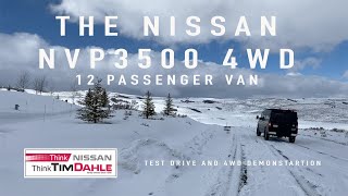 LIVE THE VAN LIFE IN A 2020 NISSAN NV3500 4WD VAN CONVERSION. DEMONSTRATION \u0026 PERFORMANCE. 4x4 VAN