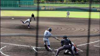 2018.10.20 大学野球 関西大学 松島恒陽君（履正社） 【タイムリーツーベース】