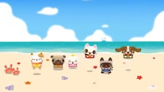 The CANIMALS travel to the Beach!