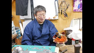 京甲冑師・粟田口清信さんのお仕事