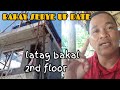 pag latag ng bakal sa second floor ng bahay ni kuya Noli vlog