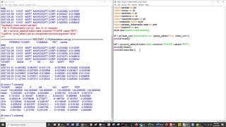 Python Pivot and Correlate