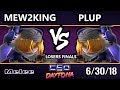 CEO 2018 SSBM - FOX MVG | Mew2King (Sheik) Vs. PG | Plup (Sheik) Smash Melee Losers Finals