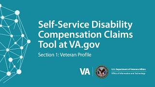 Getting Started: Section 1 of the Digital 526 Disability Compensation Tool at VA.gov