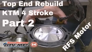 Motorcycle Top End Rebuild for 4-Stroke (Part 2 of 2)