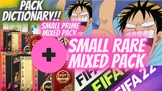 WOW 2 IN 1 WITH INFORM PACKED - SMALL RARE \u0026 PRIME MIXED PLAYERS PACK OPENING IN #FIFA22 !!