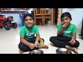 😍twin boys😍karthigai deepam vlog karthigai kozhukattai kanyakumari special therali llai kozhukattai