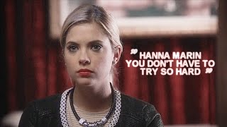 Hanna Marin | You don't have to try so hard