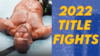 Every UFC CHAMPIONSHIP Fight and Result in 2022!