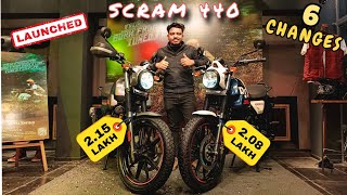 Royal Enfield Scram 440 Launched🔥 Explore the Two Exciting Variants!#royalenfield#scram440#scrambler