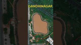 Sector 1 lake drone view, Gandhinagar #viral #youtubeshorts #droneshots