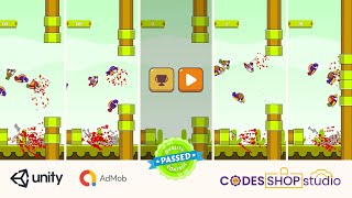 Flappy Crush - Unity source code | puzzle | games | fungames |