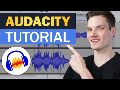 How to use Audacity to Record & Edit Audio Beginners Tutorial