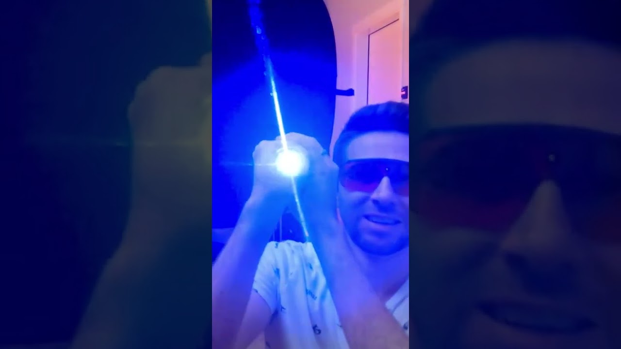 I Shined a 3W Laser Directly in My Camera