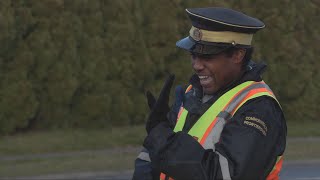 Surrey school crossing guard brings joy