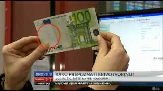 Dnevnik - Evo kako prepoznati lažnu novčanicu eura!