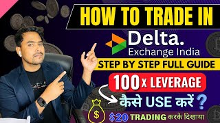 How to Trade Crypto in Delta Exchange India | Order Placement, Trading Fees, Stop Loss & Target