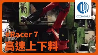 COMAU Racer 7 is applied to high-speed loading and unloading