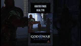 Karos finds real Tyr -God of war Ragnarok #godofwar #santamonicastudio #sonyinteractiveentertainment