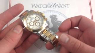 Rolex Cosmograph Daytona 116523 Luxury Watch Review