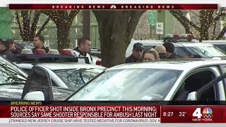 2nd NYPD Officer Shot in Bronx Precinct