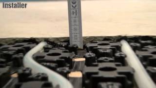 How to retrofit Underfloor Heating with Uponor Minitec