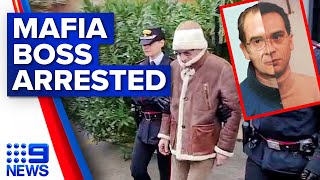 Sicilian Mafia boss Matteo Messina Denaro arrested in Italy | 9 News Australia