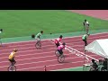 一輪車100m決勝