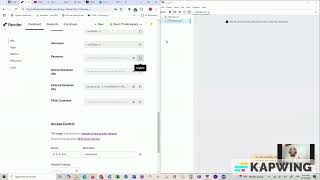 Connecting a PostgreSQL DB to render com