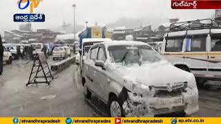 Covered In Thick Snow | Kashmir's Winter Wonderland Gulmarg Attracting Tourists