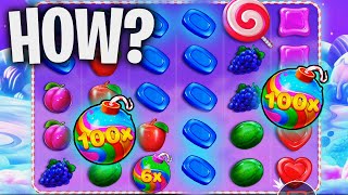 INSANE 100X MULTIPLIER DROPS ON SWEET BONANZA BONUS BUY...