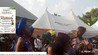 The traditional marriage ceremony between Ngozi and kingsley