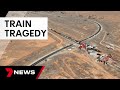 Two train drivers killed in horror truck collision on Barrier Highway, Bindarrah  | 7 News Australia