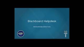 Student Intro to Blackboard Ultra