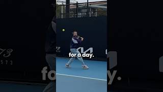 I played at the Australian Open